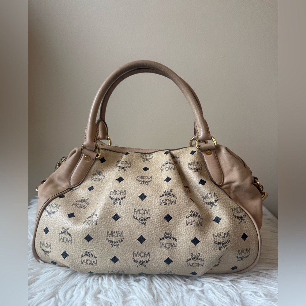 MCM Beige Visetos bag - Picture 6 of 16